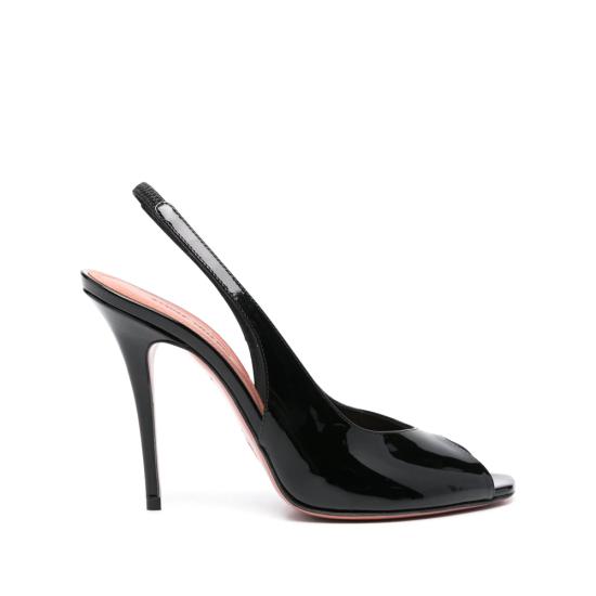 25SS 아미나 무아디 힐/펌프스 KRISTINA SLING BLACK