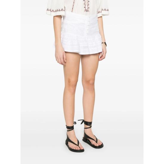 25SS 이자벨마랑에뚜왈 숏팬츠 C1J15E JU0289FA 20WH WHITE - ISABEL MARANT ETOILE