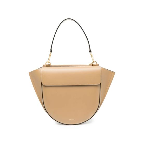 25SS 반들러 토트백 HORTENSIA BAG MEDIUM GINGE NEUTRALS - WANDLER
