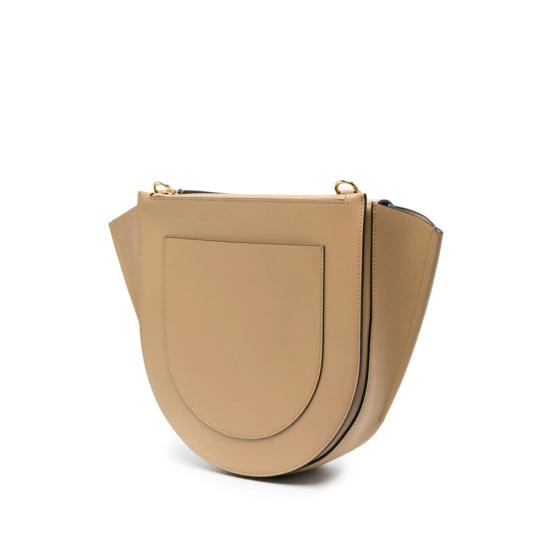 25SS 반들러 토트백 HORTENSIA BAG MEDIUM GINGE NEUTRALS - WANDLER