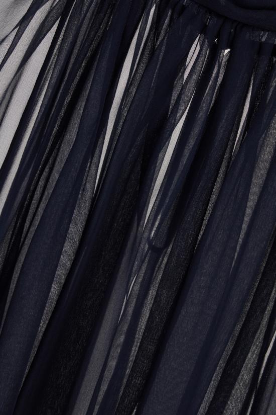 24FW 생로랑 블라우스 810153Y065W 4900 MIDNIGHT BLUE - SAINT LAURENT