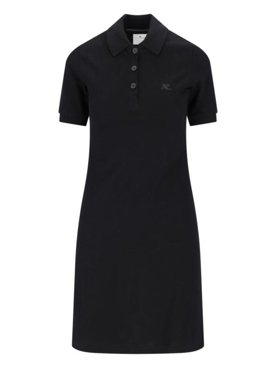 25SS 쿠레쥬 미디 원피스 125JRO554JS0193 9999 Black
