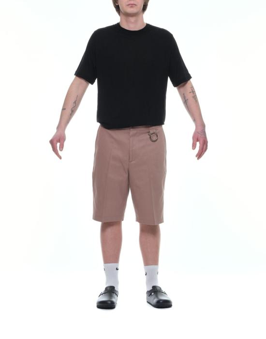  파울라 숏팬츠 파우라 코튼 버뮤다 쇼츠 카키 Made in Italy THEO KAKI - PAURA