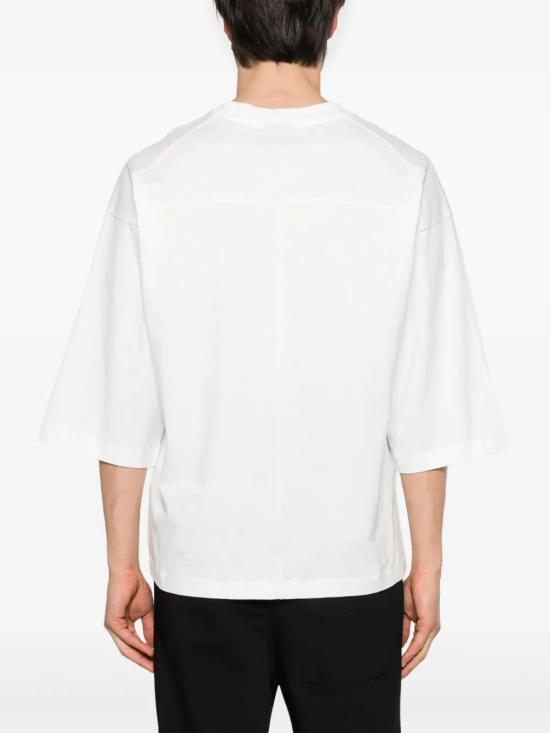 25SS 톰크롬 반팔 티셔츠 MTS852 OFF WHITE - THOM KROM