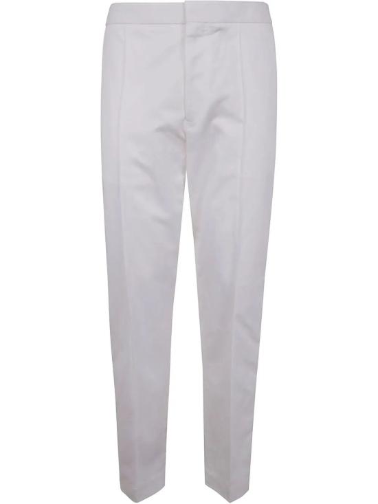 25SS 에르메네질도제냐 스트레이트 팬츠 RUFI31A9 TT46 WHITE - ERMENEGILDO ZEGNA
