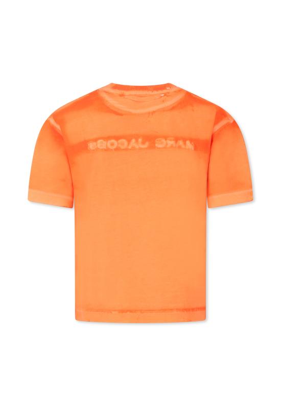 25SS [키즈] 마크제이콥스 티셔츠 W60446 406 ORANGE - MARC JACOBS