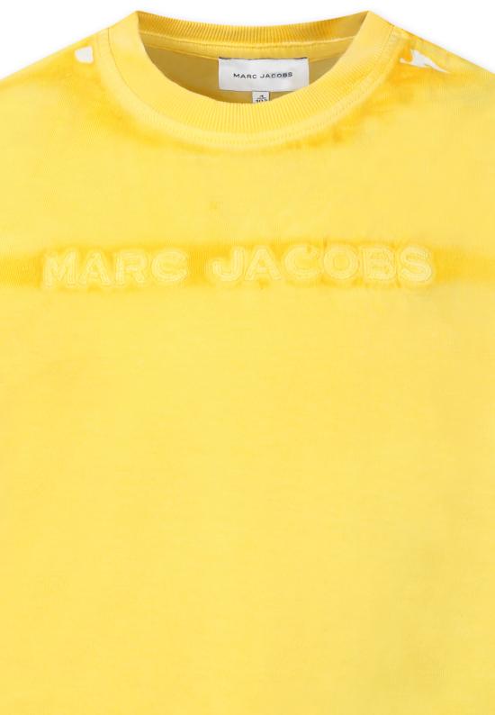 25SS [키즈] 마크제이콥스 티셔츠 W60446 526 YELLOW - MARC JACOBS