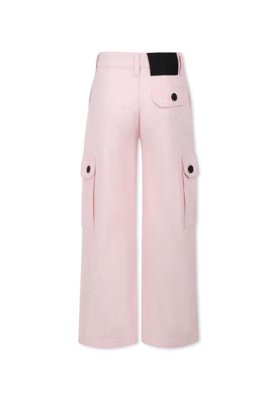 25SS [키즈] 마크제이콥스 스트레이트 팬츠 W60479 475 PINK - MARC JACOBS