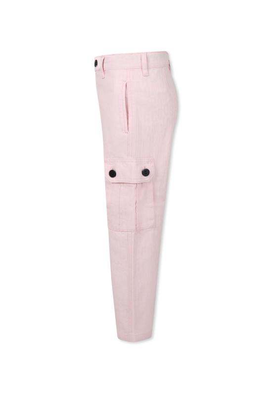 25SS [키즈] 마크제이콥스 스트레이트 팬츠 W60479 475 PINK - MARC JACOBS