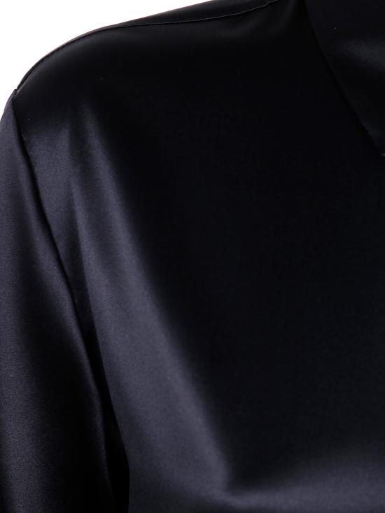 25SS 엠포리오 아르마니 셔츠 8N2C39 2NXXZ 0999 BLACK - EMPORIO ARMANI