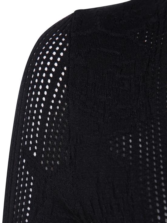 25SS 블루걸 스웨터 RA5011MS99E 22222 BLACK - BLUGIRL