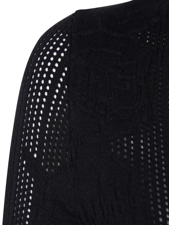 25SS 블루걸 스웨터 RA5011MS99E 22222 BLACK - BLUGIRL