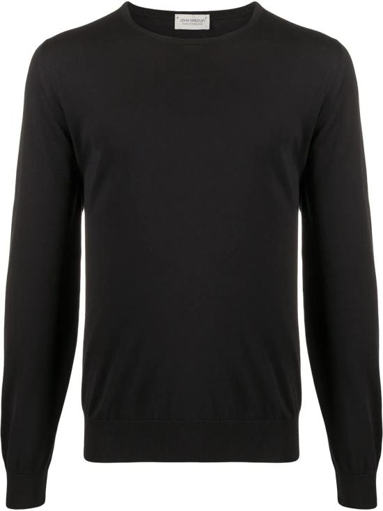 25SS 존스메들리 스웨터 HATFIELD 096 BLACK - JOHN SMEDLEY