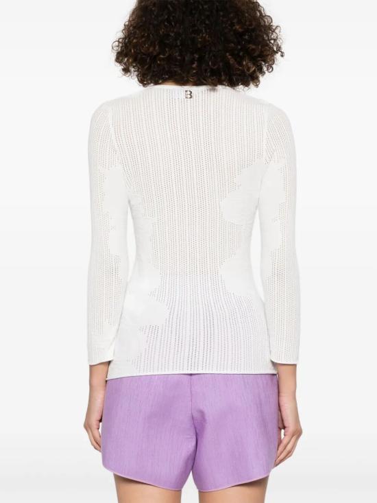 25SS 블루걸 스웨터 RA5011MS99E 14300 CHALK - BLUGIRL