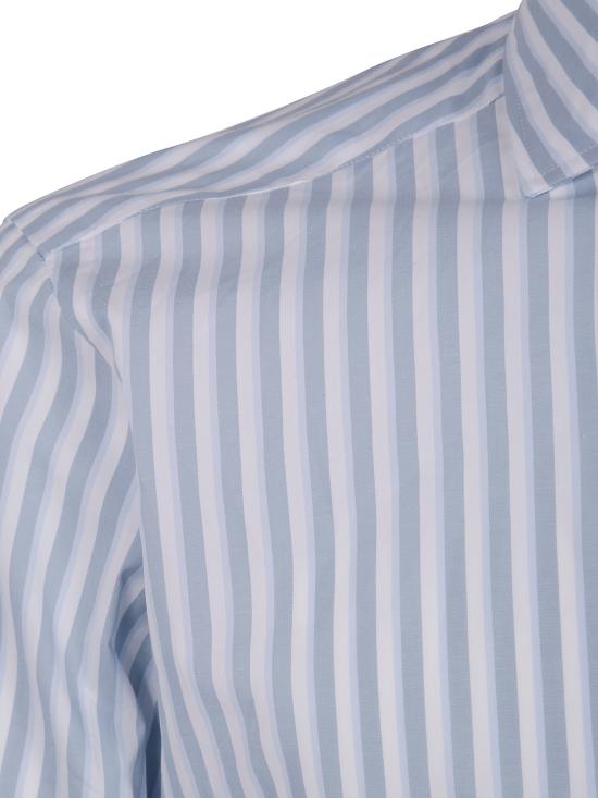 25SS 발바 긴팔 셔츠 K1U13P0147099U 01 LIGHT BLUE NATURAL - BARBA