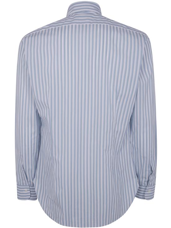 25SS 발바 긴팔 셔츠 K1U13P0147099U 01 LIGHT BLUE NATURAL - BARBA