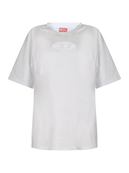 25SS 디젤 반팔 티셔츠 A15180 0NIAX 100