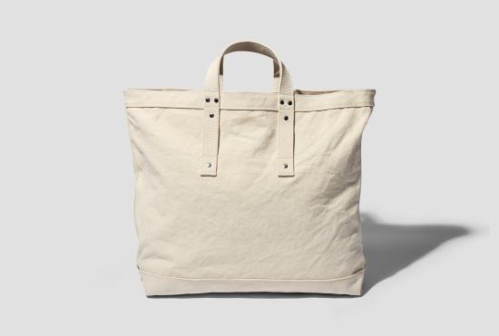 25SS TAIGA TAKAHASHI / T.T 토트백 LOT.023 석탄백 - 아이보리 TTSS25023 오프화이트