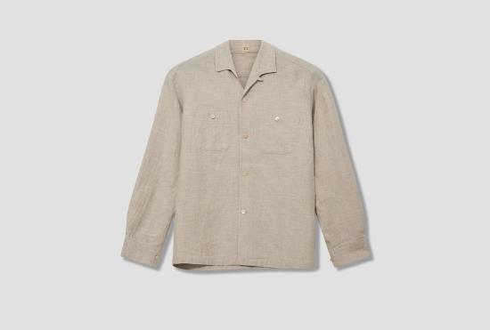 25SS TAIGA TAKAHASHI / T.T 긴팔 셔츠 LOT.102 SIR GUY  - 아이보리 TTSS25102 오프화이트