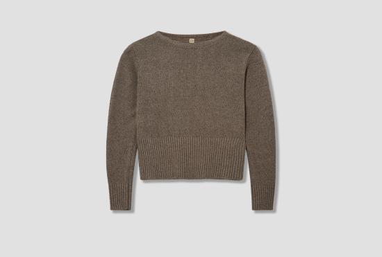 25SS TAIGA TAKAHASHI / T.T 스웨터 LOT.502 VARSITY LETTERMAN 스웨터 - 브라운 TTSS25502 브라운