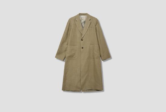 25SS 아워레가시 코트 로브 오버 - 알가 마리나 디럭스 캔버스 M2251RA