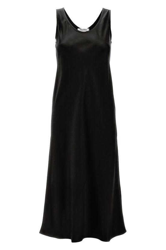 25SS 막스마라 미디 원피스 2511221018600 002 Black