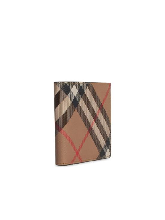  버버리 체크 반지갑 샌드 8091926 A2021 Neutrals - BURBERRY
