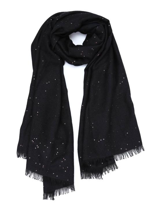 26FW 브루넬로 쿠치넬리 머플러/스카프 MSC915029C101 BLACK
