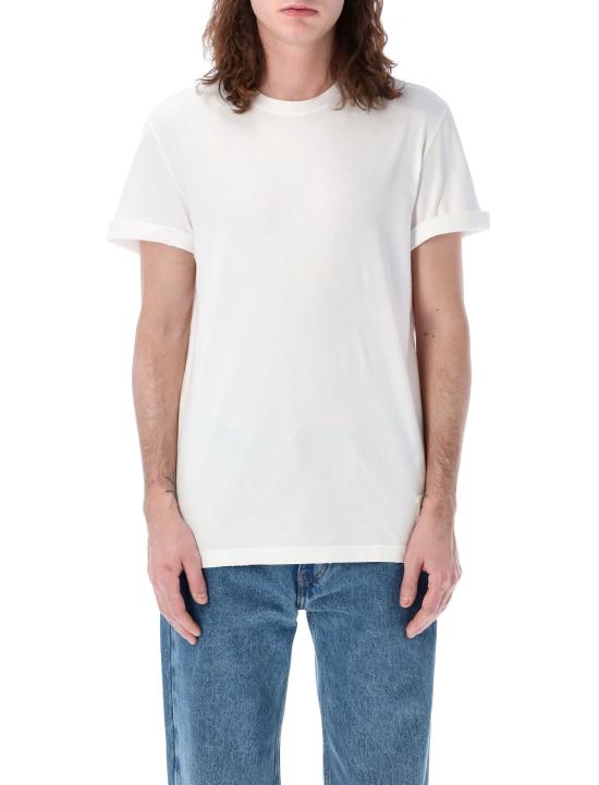 25SS 골든구스 반팔 티셔츠 GMP01220P000638 10363 VINTAGE WHITE - GOLDEN GOOSE