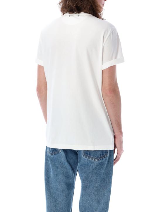 25SS 골든구스 반팔 티셔츠 GMP01220P000638 10363 VINTAGE WHITE - GOLDEN GOOSE