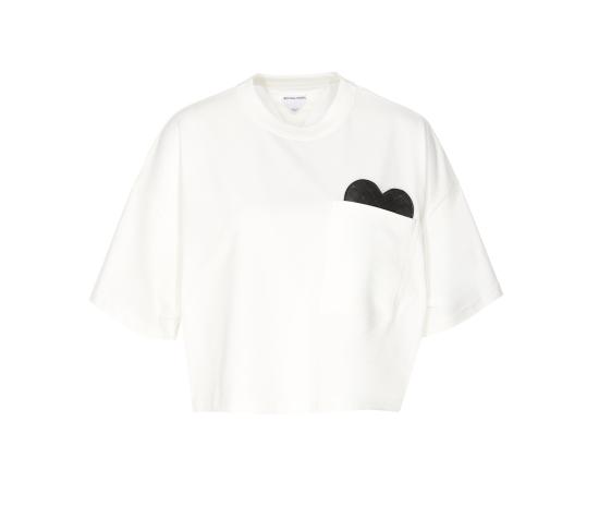 25SS 보테가베네타 반팔 티셔츠 817573V4XI09071 WHITE DOM