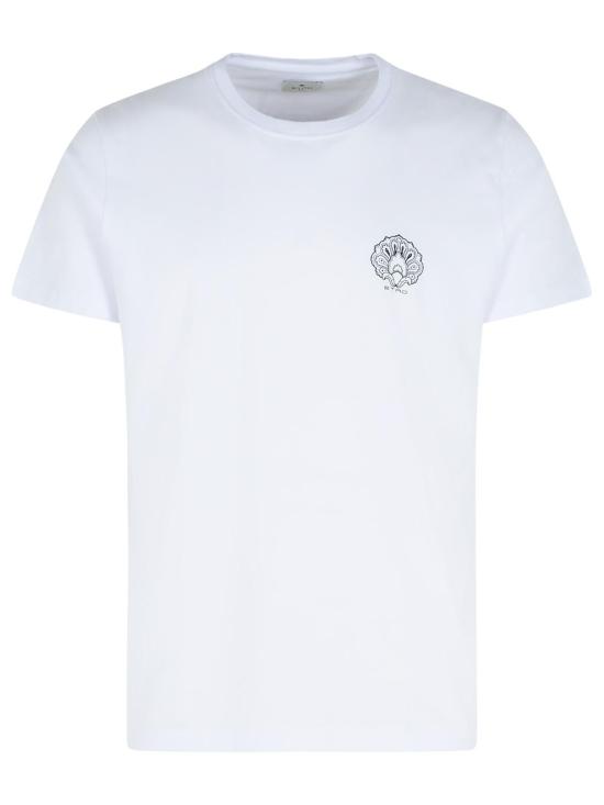 25SS 에트로 반팔 티셔츠 MRMA0002AK604W0800 WHITE DOM