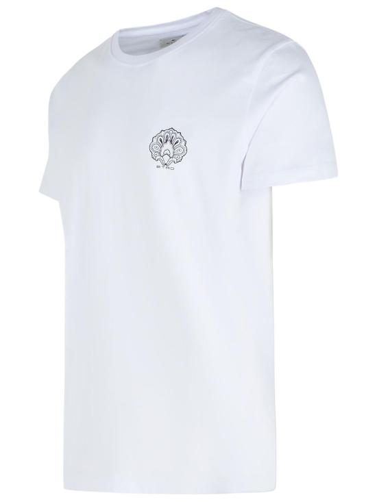 25SS 에트로 반팔 티셔츠 MRMA0002AK604W0800 WHITE DOM - ETRO