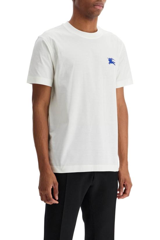 25SS 버버리 로고 코튼 티셔츠 8107455 WHITE DOM - BURBERRY