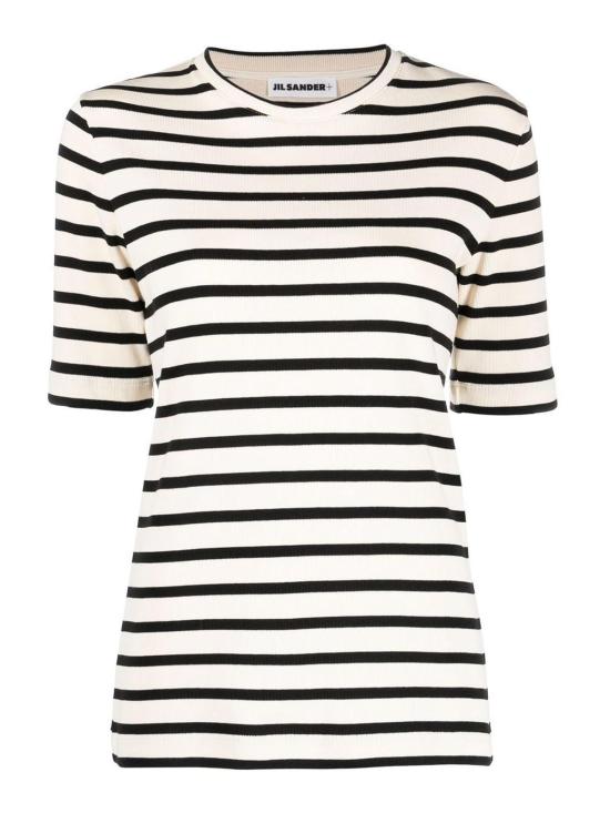  질샌더 반팔 티셔츠 J40GC0111J46497080 White