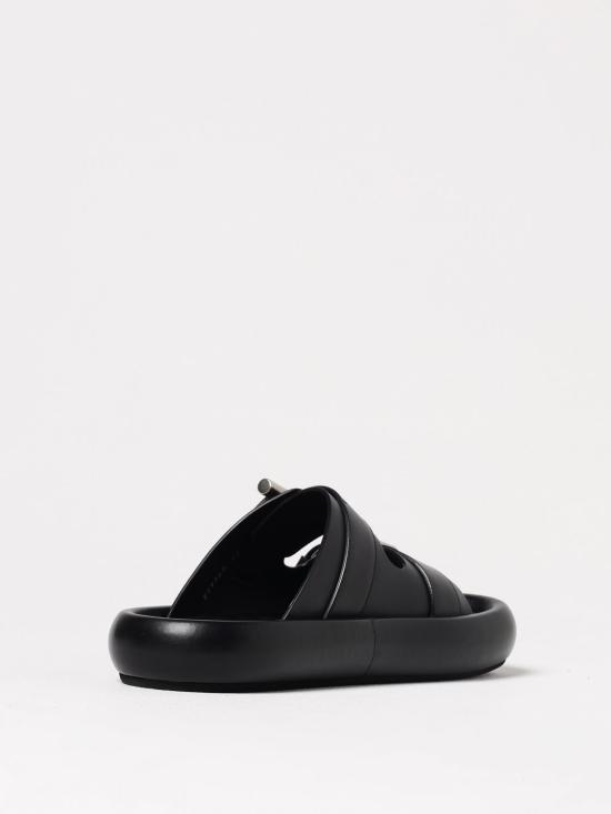 25FW 알렉산더 맥퀸 뮬/슬리퍼 809960WIACT 1064 Black - ALEXANDER MCQUEEN