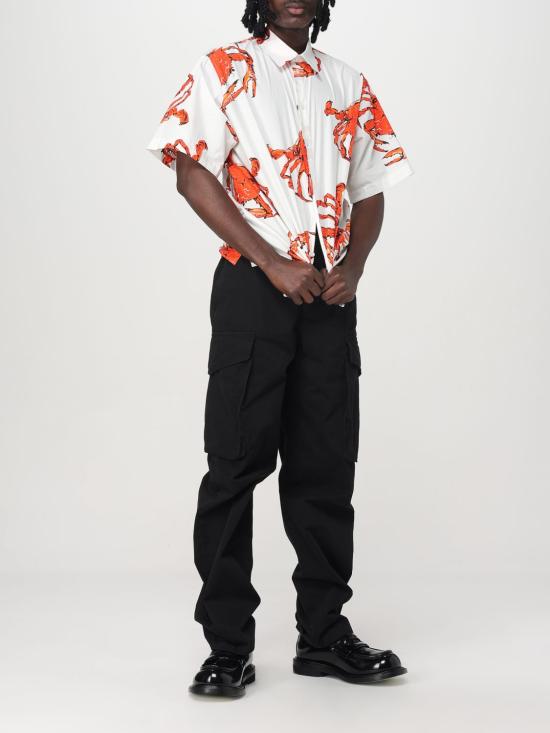 25SS 엠에스지엠 반팔 셔츠 3840ME12257051 01 White - MSGM