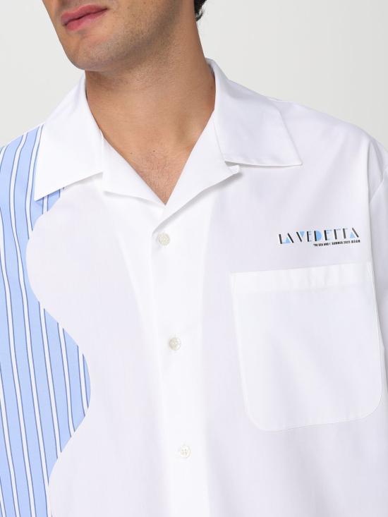 25SS 엠에스지엠 반팔 셔츠 3840ME02XY257100 01 White - MSGM