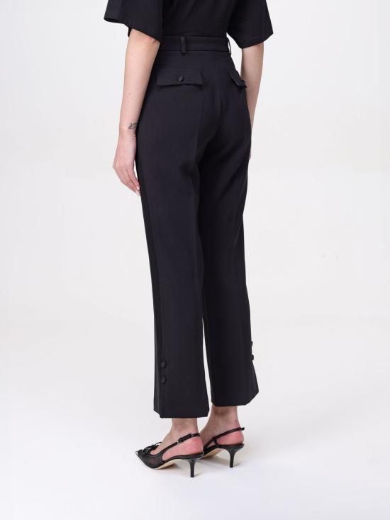 25FW 엘리자베타프랜치 스트레이트 팬츠 PA086 110 Black - ELISABETTA FRANCHI