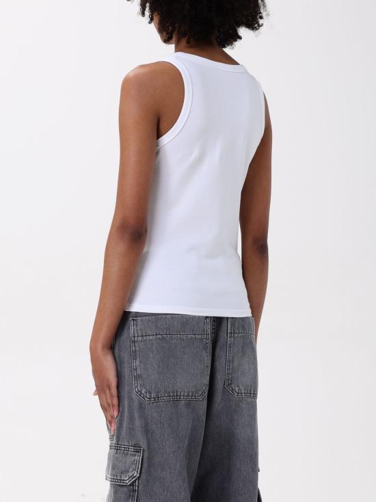 25FW 디젤 민소매 티셔츠 A157030AFAA 100 White - DIESEL