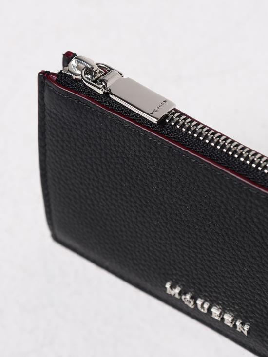 25SS 알렉산더 맥퀸 지갑 8135461VDCC 1000 Black - ALEXANDER MCQUEEN