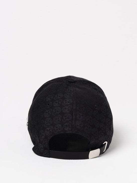 25SS 알렉산더 맥퀸 모자 8174544E90Q 1000 Black - ALEXANDER MCQUEEN