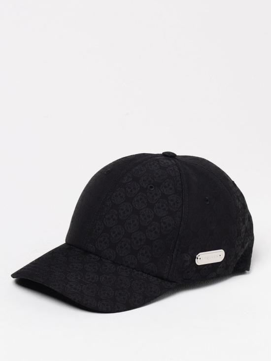 25SS 알렉산더 맥퀸 모자 8174544E90Q 1000 Black