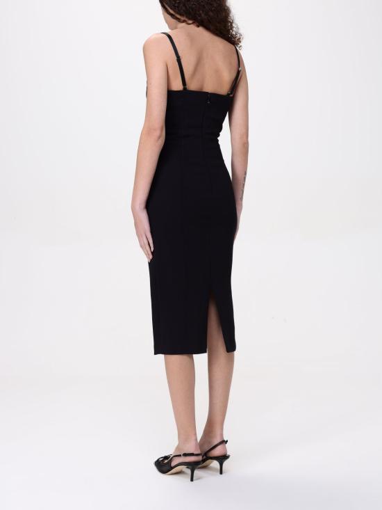 25FW 엘리자베타프랜치 미디 원피스 AB702 110 Black - ELISABETTA FRANCHI