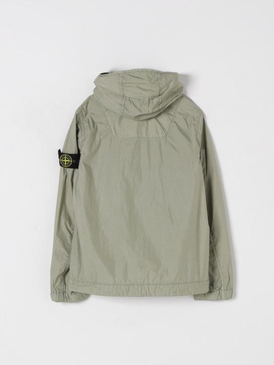 25FW [키즈] 스톤 아일랜드 캐주얼 자켓 4100001S0033 V0068 Green - STONE ISLAND