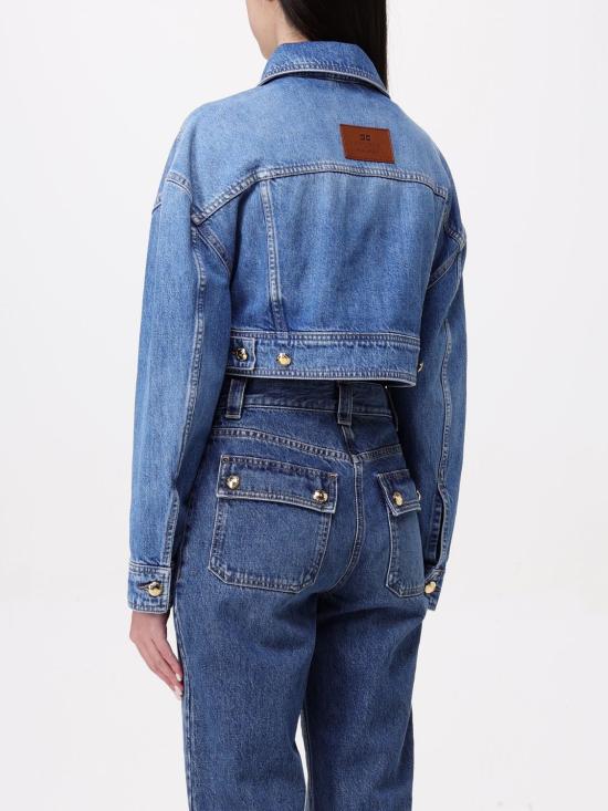 25FW 엘리자베타프랜치 자켓 BJ35N 192 Blue - ELISABETTA FRANCHI