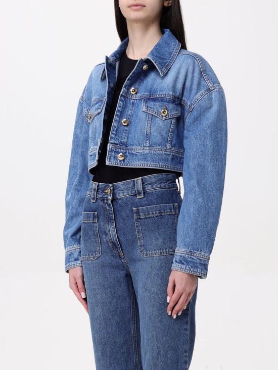 25FW 엘리자베타프랜치 자켓 BJ35N 192 Blue - ELISABETTA FRANCHI