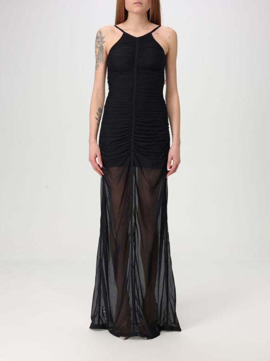 25FW 디젤 롱 원피스 A161240BMBC 9XX Black