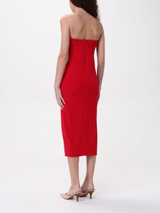 25FW 핑코 롱 원피스 105021A2GS R49 Red - PINKO