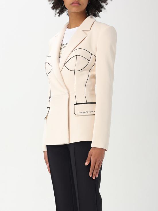 25FW 엘리자베타프랜치 자켓 GI129 E84 Butter - ELISABETTA FRANCHI